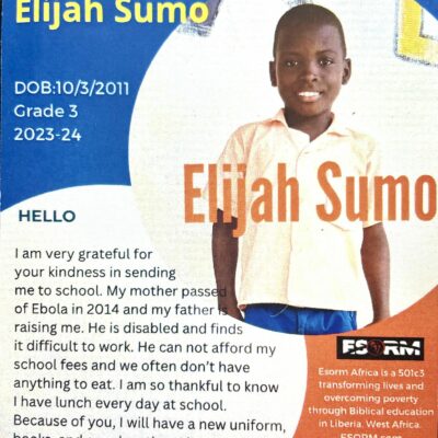 Elijah Sumo